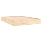 Moderne houten bedframe van massief grenenhout voor stijlvolle slaapkamers - Bedden & bedframes