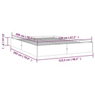 Moderne houten bedframe van massief grenenhout voor stijlvolle slaapkamers - Bedden & bedframes
