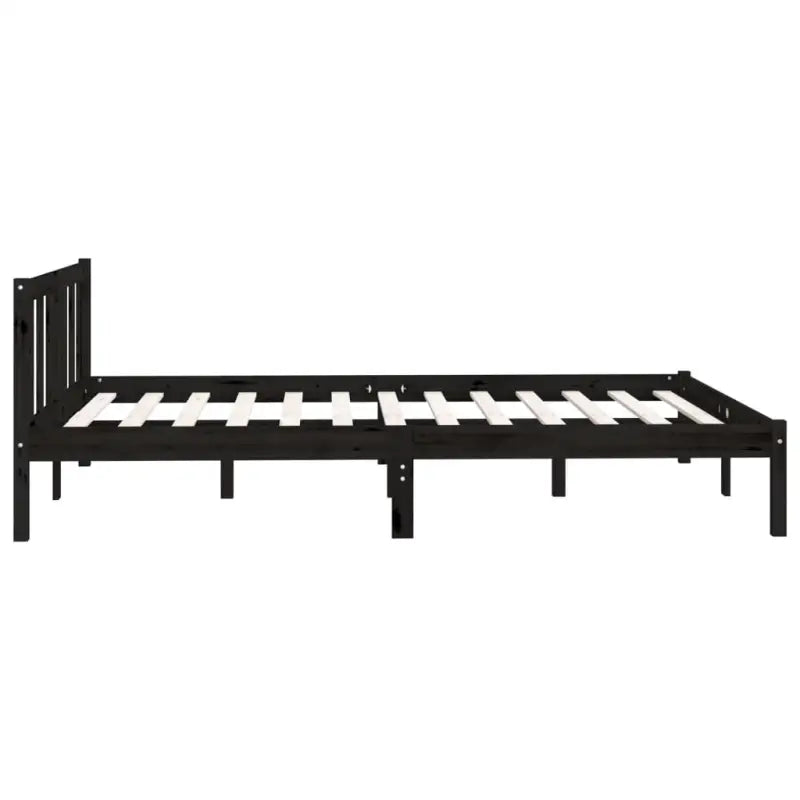 Moderne houten bedframe van massief grenenhout voor stijlvolle slaapkamers - Bedden & bedframes