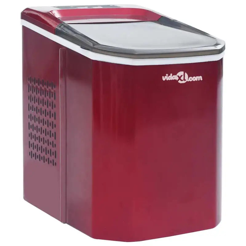 Moderne ijsblokjesmachine voor heerlijk gekoelde drankjes en smoothies - Rood - IJsblokjesmachines