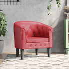 Moderne kuipstoel met decoratieve knopen en duurzaam materiaal - Fauteuils & Relaxfauteuils