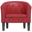 Moderne kuipstoel met decoratieve knopen en duurzaam materiaal - Fauteuils & Relaxfauteuils