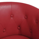 Moderne kuipstoel met decoratieve knopen en duurzaam materiaal - Fauteuils & Relaxfauteuils