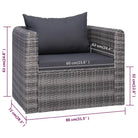 Moderne loungeset biedt royale zithoek en waterbestendige buitencomfort - Tuinsets
