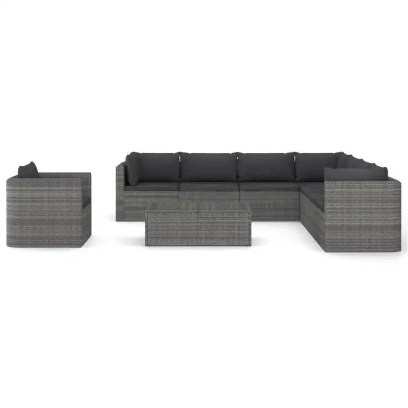 Moderne loungeset biedt royale zithoek en waterbestendige buitencomfort - Tuinsets