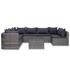 Moderne loungeset biedt royale zithoek en waterbestendige buitencomfort - Tuinsets