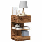 Moderne Nachtkastjes met Duurzame Constructie - Oud hout / 1 - Nachtkastjes