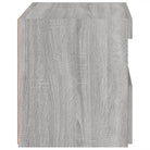 Moderne Nachtkastjes met LED en Grijs Sonoma hout voor elke slaapkamer - Nachtkastjes