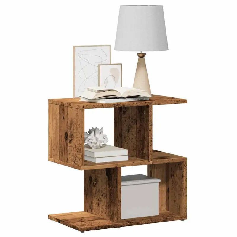 Moderne nachtkastjes van bewerkt hout gemakkelijk schoon te maken - Oud hout / 1 - Nachtkastjes