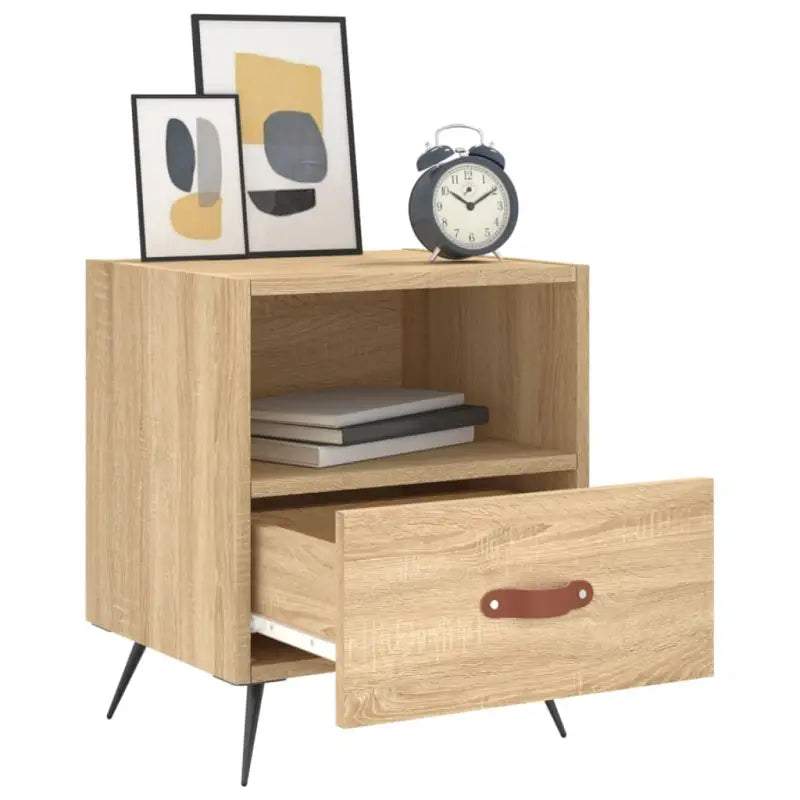 Moderne Nachtkastjes van bewerkt hout met duurzame finish - Nachtkastjes