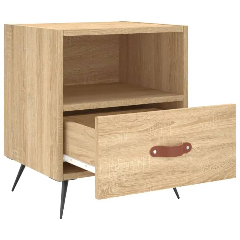 Moderne Nachtkastjes van bewerkt hout met duurzame finish - Nachtkastjes