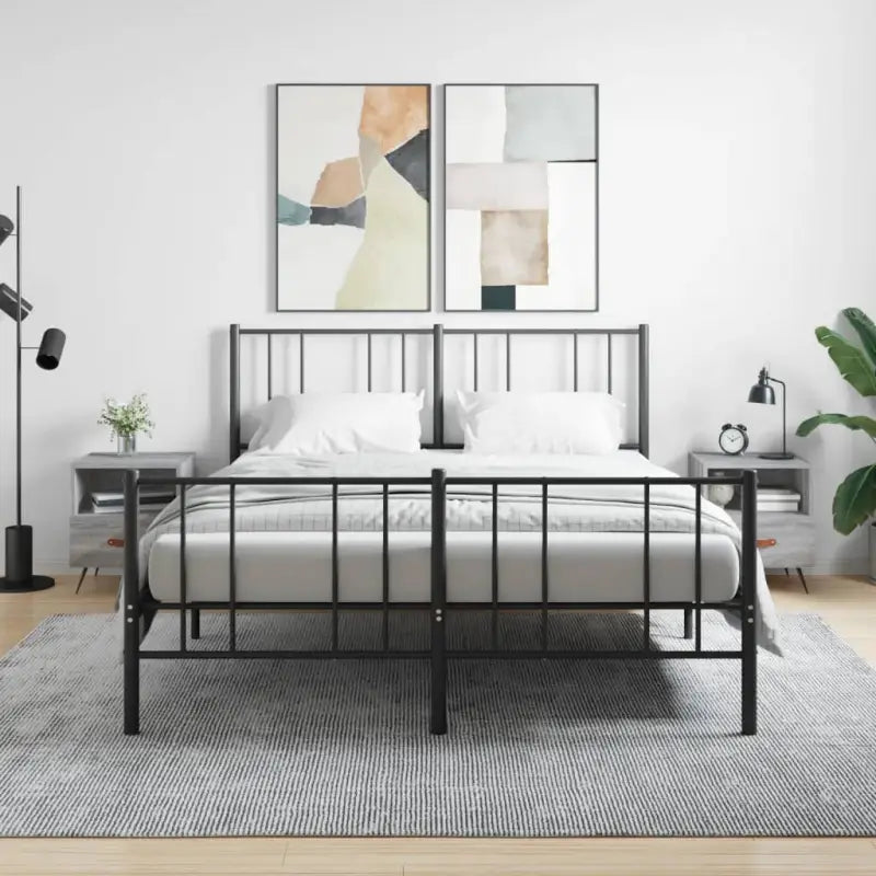 Moderne Nachtkastjes van bewerkt hout met duurzame finish - Grijs sonoma / 2 - Nachtkastjes
