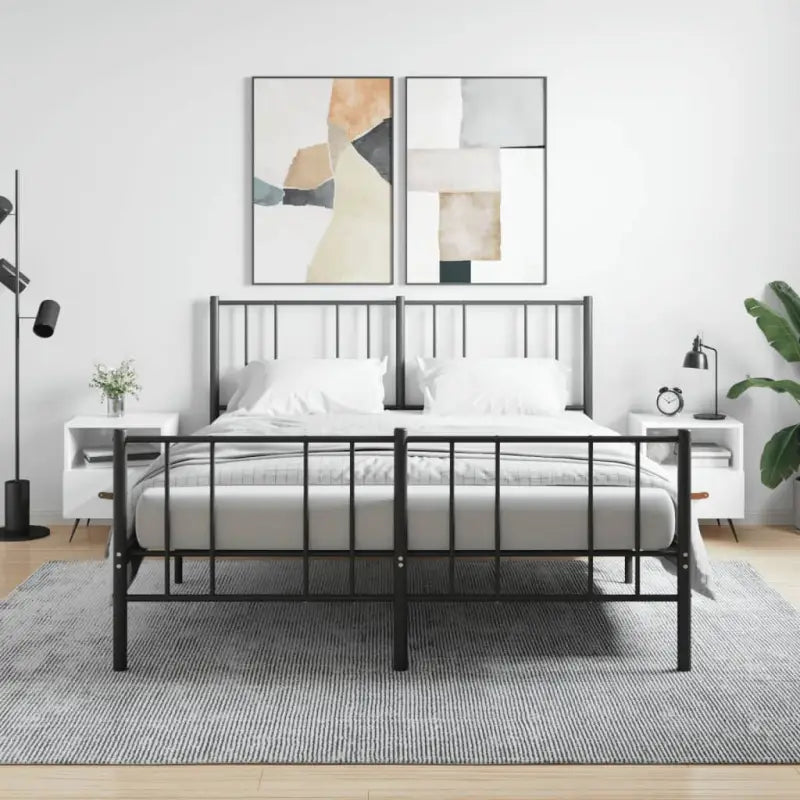 Moderne Nachtkastjes van bewerkt hout met duurzame finish - Hoogglans wit / 2 - Nachtkastjes