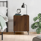 Moderne nachtkastjes van bewerkt hout voor een stijlvolle uitstraling - bruin eikenkleur / 1 - Nachtkastjes