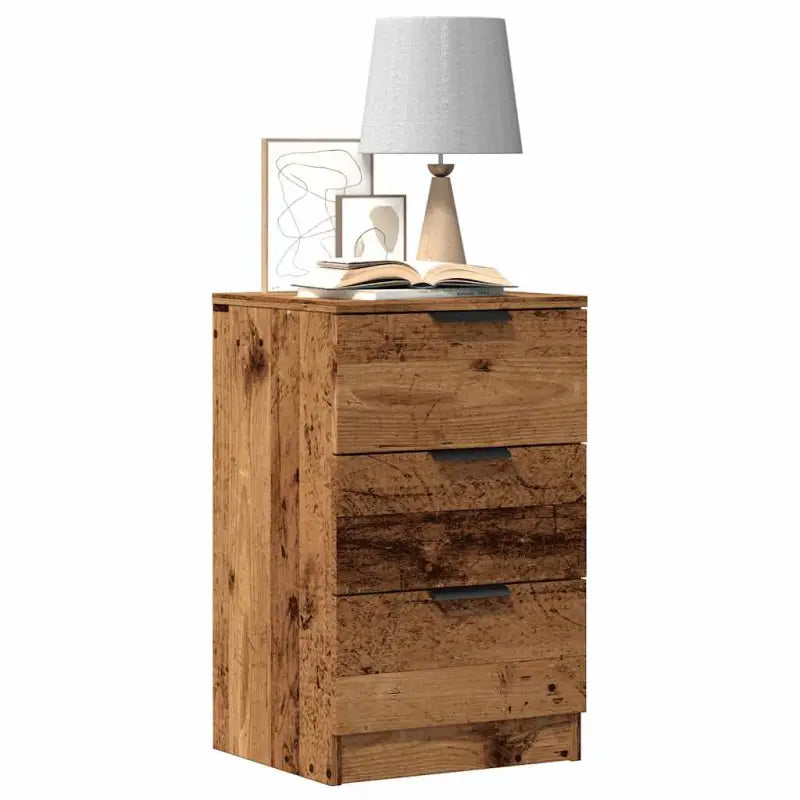 Moderne nachtkastjes voor extra charme en praktisch gebruik - Oud hout / 2 - Nachtkastjes
