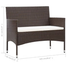 Moderne PE Rattan Tuinmeubelset voor Buitenruimte - Tuinsets