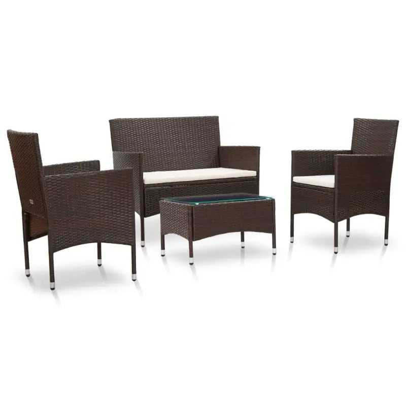 Moderne PE Rattan Tuinmeubelset voor Buitenruimte - Tuinsets