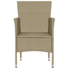 Moderne poly rattan tuinstoelen voor een stijlvolle tuinset - Tuinstoelen