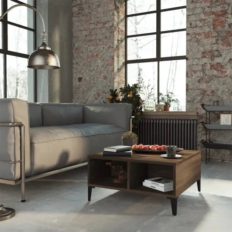 Moderne salontafel met opbergmogelijkheden voor je interieur - bruin eikenkleur / 1 - Salontafels
