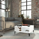 Moderne salontafel met opbergmogelijkheden voor je interieur - Wit / 1 - Salontafels