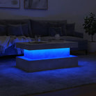Moderne salontafel met RGB LED-verlichting en hoogwaardig bewerkt hout - Salontafels