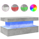 Moderne salontafel met RGB LED-verlichting en hoogwaardig bewerkt hout - Salontafels