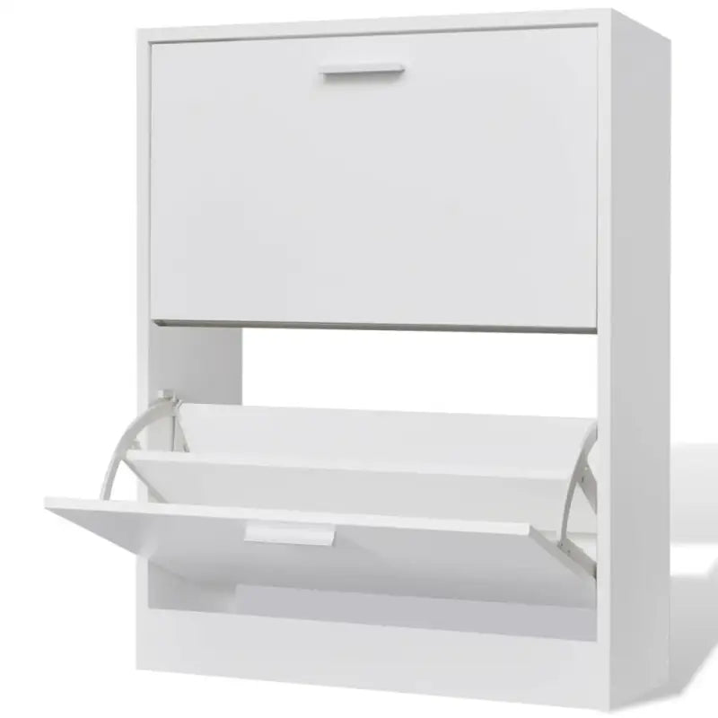 Schoenenkast 63X24X Bewerkt Hout Wit