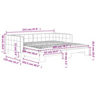 Moderne slaapbank met onderschuifbed voor praktische woon- en slaapkamer - Bedden & bedframes