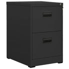 Moderne Stalen Archiefkast voor Documentopslag - Antraciet / 46 x 62 x 72.5 cm / 1 - Archiefkasten