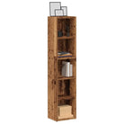 Moderne stijl CD en DVD kast voor een praktische woonkamer toevoeging - Oud hout / 2 - Cd- & dvd-kasten