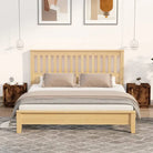 Moderne stijl nachtkastje van bewerkt hout voor een eigentijds interieur - Gerookt eiken / 2 - Nachtkastjes