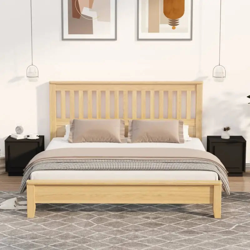 Moderne stijl nachtkastje van bewerkt hout voor een eigentijds interieur - Zwart / 2 - Nachtkastjes