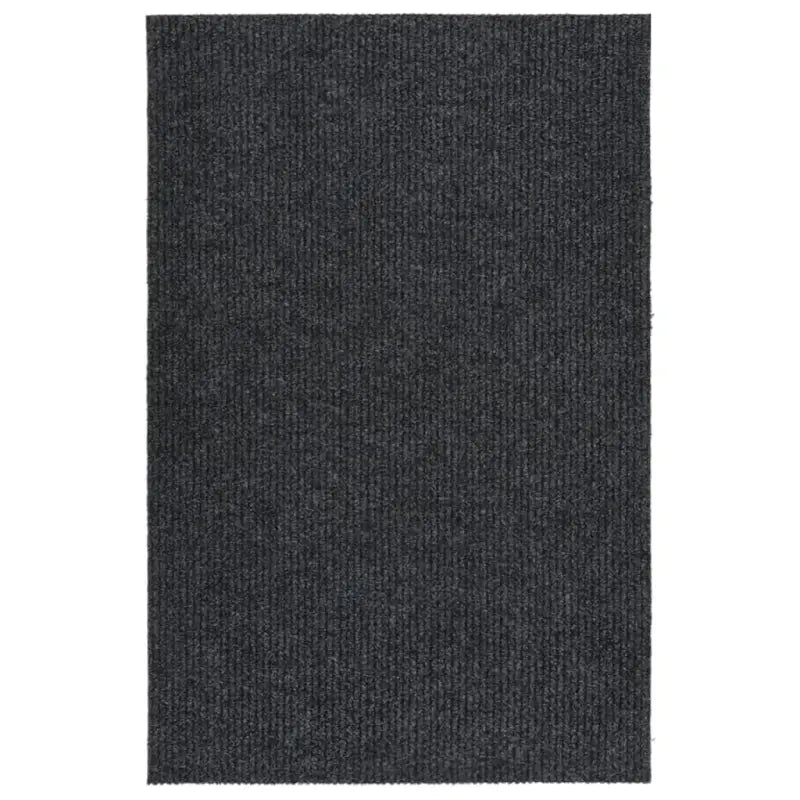Moderne tapijtloper voor binnengebruik met duurzame materialen - Antraciet / 100 x 150 cm - Vloerkleden