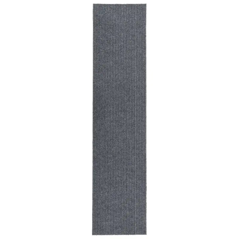 Moderne tapijtloper voor binnengebruik met duurzame materialen - Grijs / 100 x 450 cm - Vloerkleden