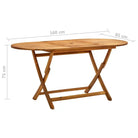 Moderne tuin eettafel van massief acaciahout voor een luxe sfeer - Tuintafels