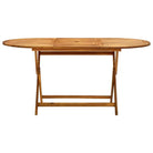 Moderne tuin eettafel van massief acaciahout voor een luxe sfeer - Tuintafels