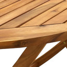 Moderne tuin eettafel van massief acaciahout voor een luxe sfeer - Tuintafels
