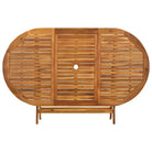 Moderne tuin eettafel van massief acaciahout voor een luxe sfeer - Tuintafels