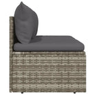 Moderne tuin loungebank met waterdichte zak van poly rattan - Loungebanken