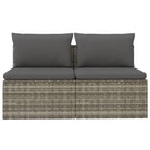 Moderne tuin loungebank met waterdichte zak van poly rattan - Loungebanken