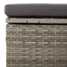 Moderne tuin loungebank met waterdichte zak van poly rattan - Loungebanken