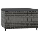 Moderne tuinpoefs met poly rattan voor stijlvol ontspannen - Tuinpoefs