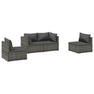 Moderne Tuinset met comfortabele zitkussen en stevige afmetingen - Tuinsets