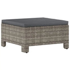 Moderne tuinset met poly rattan en comfortabele afmetingen zitting - Tuinsets