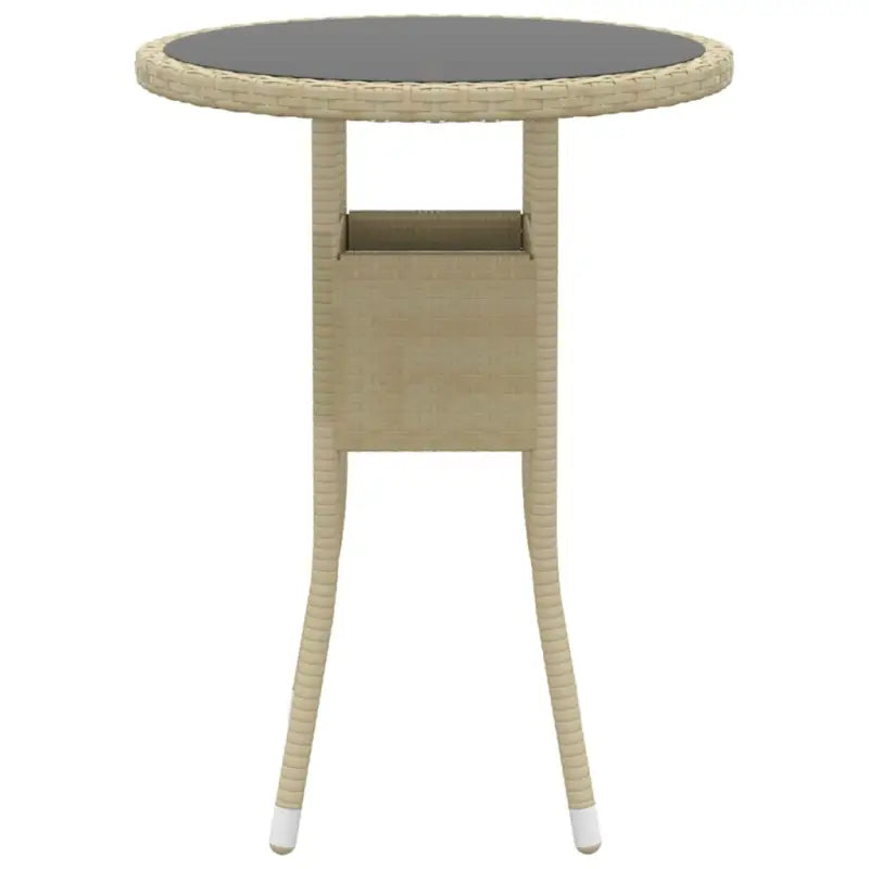 Moderne tuinset met poly rattan en gehard glas voor elke buitenruimte - Tuinsets