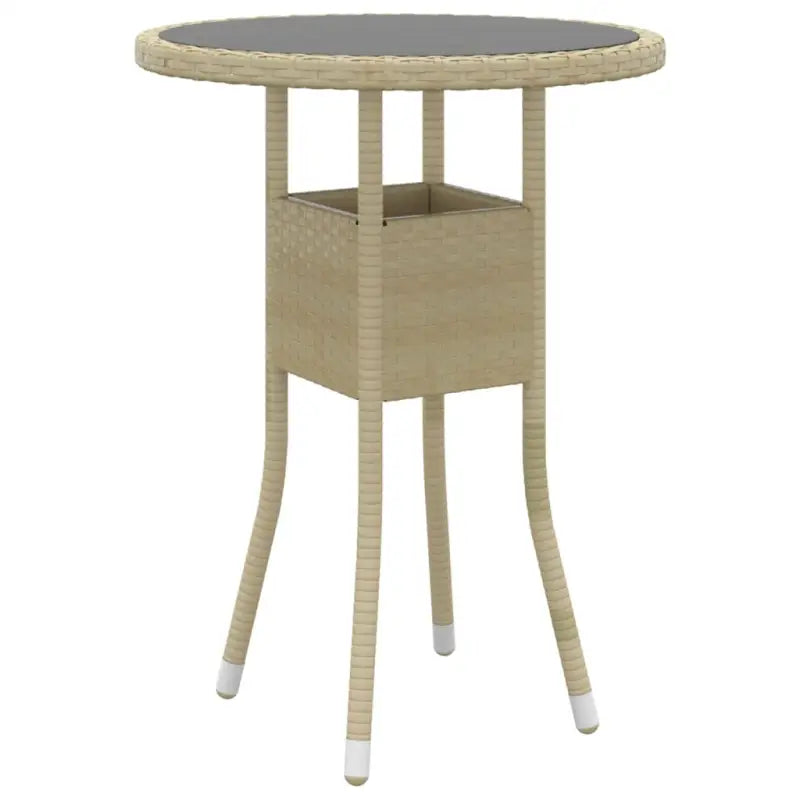 Moderne tuinset met poly rattan en gehard glas voor elke buitenruimte - Tuinsets