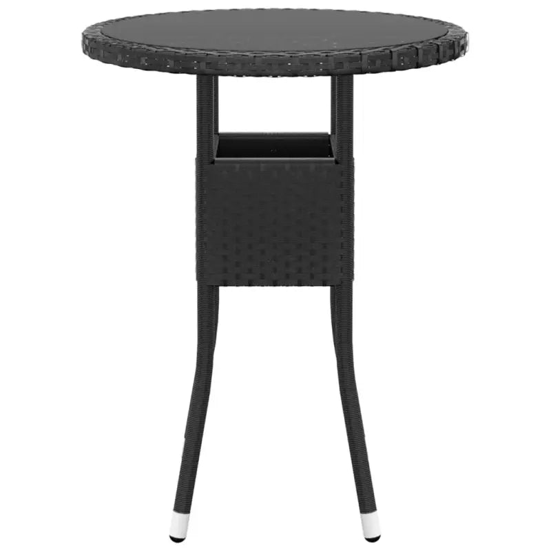 Moderne tuinset met poly rattan en gehard glas voor elke plek - Tuinsets