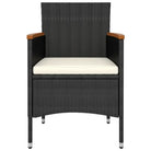 Moderne tuinset met poly rattan en gehard glas voor elke plek - Tuinsets