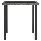 Moderne tuinset met poly rattan en gepoedercoat staal - Tuinsets
