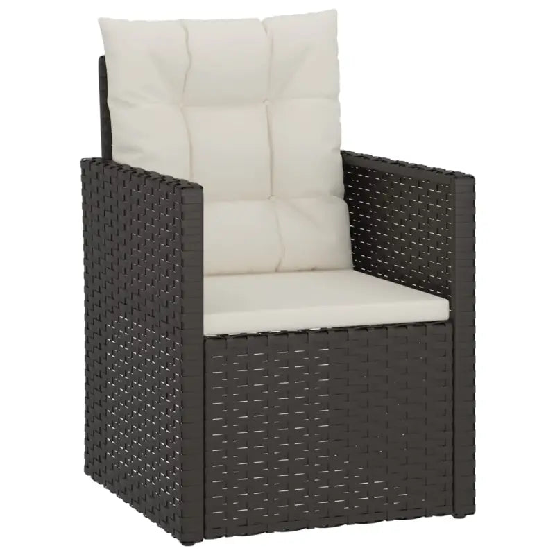 Moderne tuinset met poly rattan voor dineren en ontspannen - Tuinsets